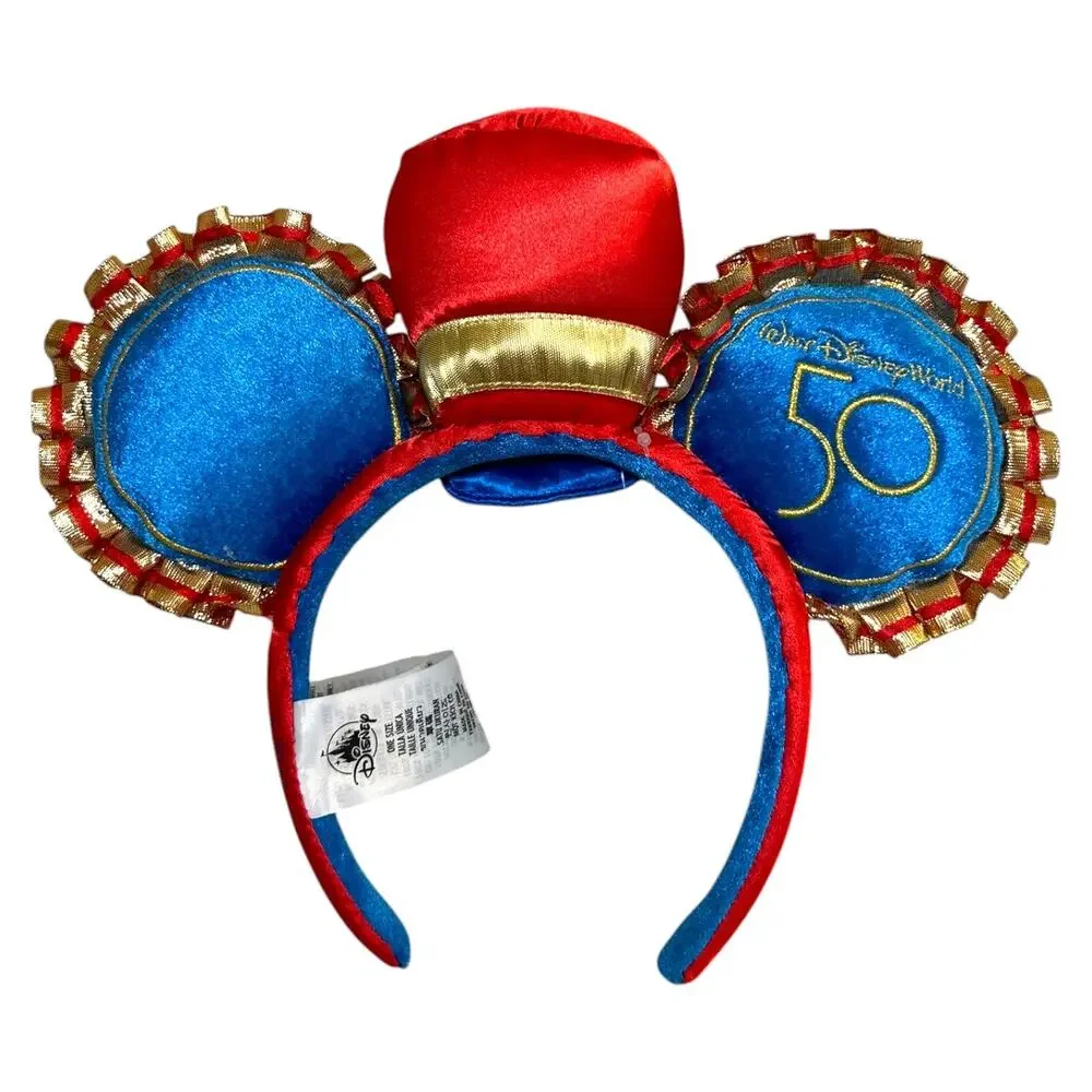 Disney World 50th NWT Mickey Ears Headband, The Main Attraction Dumbo, One-Size